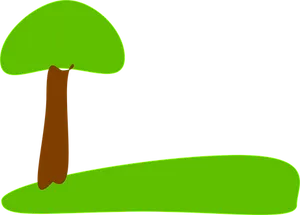 Simplified Green Tree Vector