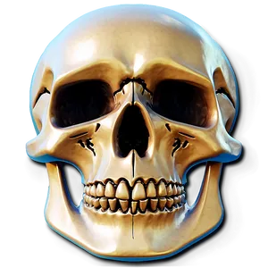 Simplified Skull Emblem Png Oxj88 PNG Image