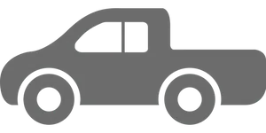 Simplified Vehicle Silhouette PNG Image