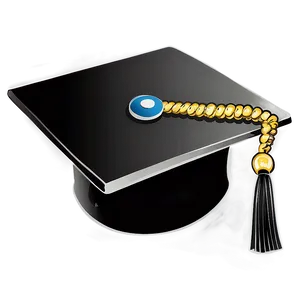 Simplistic Graduation Cap Clipart Nog PNG Image