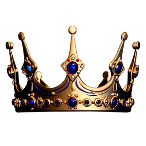 Simplistic Queen Crown Contour Png 06292024 PNG Image