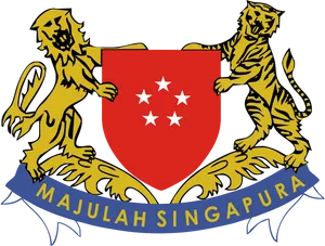 Singapore Coatof Arms PNG Image