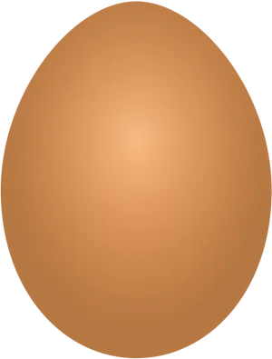 Single Brown Eggon Black Background.jpg PNG Image