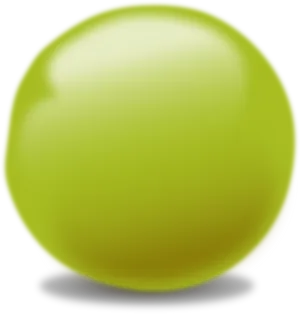 Single Green Pea Graphic PNG Image