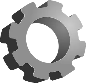 Single Metal Gear Graphic PNG
