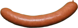 Single Sausage Isolated.png PNG Image