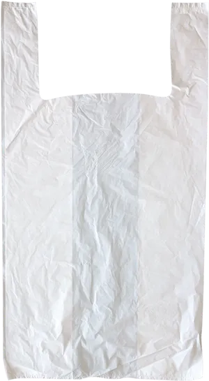 Single Use Plastic Shopping Bag PNG Image