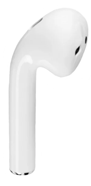 Single White Air Pod Isolated PNG