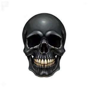 Sinister Black Skull Image Png Cub PNG Image