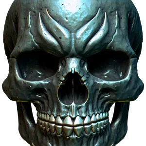 Sinister Black Skull Image Png Jok PNG Image