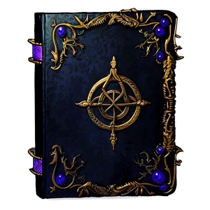 Sinister Dark Magic Grimoire Png 36 PNG Image