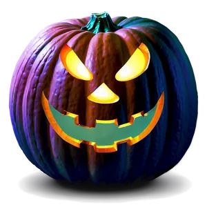 Sinister Pumpkin Glow Png 06292024 PNG Image