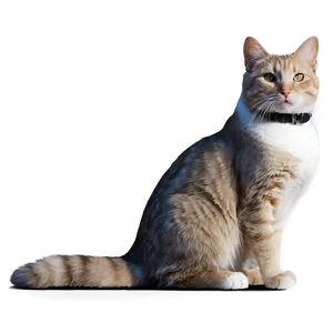 Sitting Cat Transparent 87 PNG Image