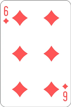 Six_of_ Diamonds_ Playing_ Card PNG Image