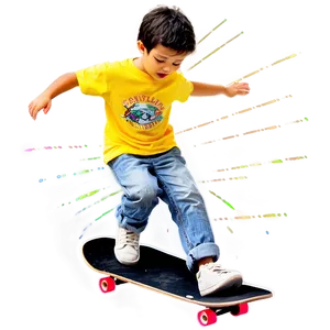 Skateboarding Boy Png Fme PNG Image