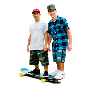 Skateboarding Crew PNG 06242024 PNG