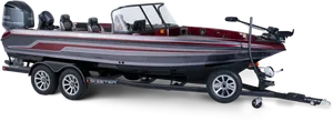 Skeeter Bass Boaton Trailer PNG Image