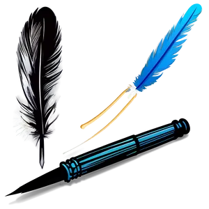 Sketch Of Quill Pen Png 26 PNG Image