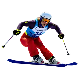 Ski Racing PNG 06242024 PNG