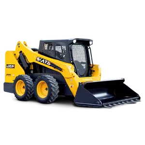 Skid Steer With Backhoe Attachment Png 06292024 PNG Image