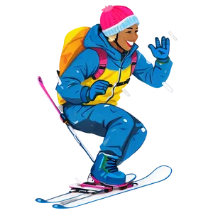 Skiing Adventure Png 11 PNG Image