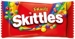 Skittles Fruit Candy Package PNG Image