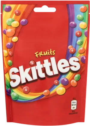 Skittles Fruits Flavor Package PNG Image