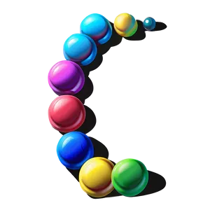 Skittles Rainbow Clipart Png Vhj60 PNG Image