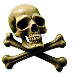 Skull And Crossbones Clipart Png Odq PNG Image