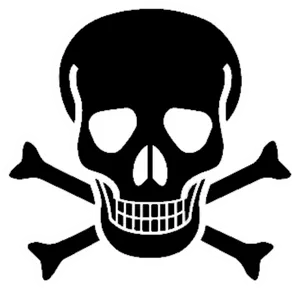 Skull_and_ Crossbones_ Icon PNG Image