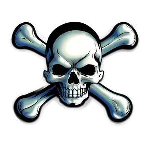 Skull And Crossbones Tattoo Design Png Rsf PNG Image