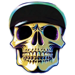 Skull Face Illustration Png Lrh79 PNG Image