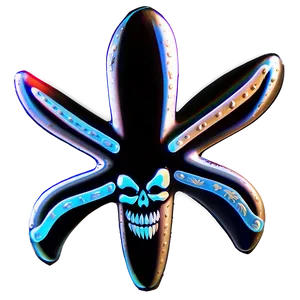 Skull Octopus Hybrid Artwork PNG Image