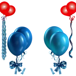 Sky Blue Balloons Png 06122024 PNG Image