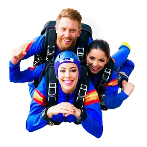 Skydiving Team Png 11 PNG Image