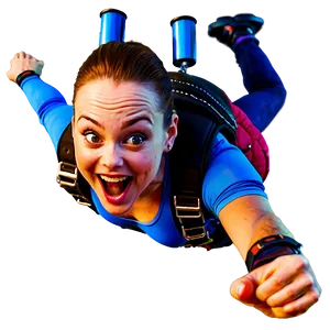 Skydiving Thrill Png 14 PNG Image