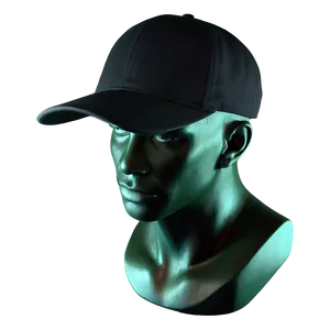 Sleek Black Baseball Cap Png 06122024 PNG Image