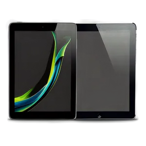 Sleek Black Tablet PNG Kyx80 PNG