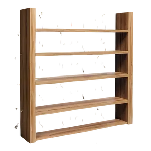 Sleek Empty Bookshelf Png 92 PNG Image