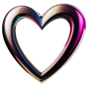 Sleek Heart Logo Png Rew PNG Image