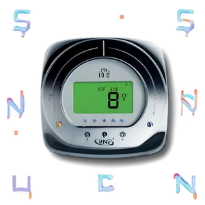 Sleek Thermostat Model Png Hhs34 PNG Image