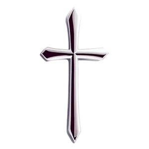 Sleek Thin Cross Graphic Png 43 PNG Image