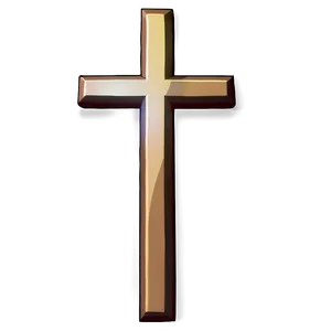 Sleek Thin Cross Graphic Png Bxd PNG Image