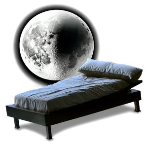 Sleep On Moon Png Uhg65 PNG Image