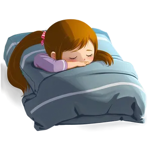 Sleeping Anime Character PNG Pbm PNG
