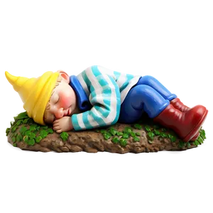 Sleeping Garden Gnome Png Jyy96 PNG Image