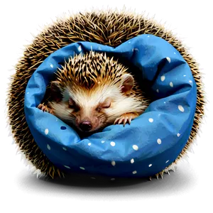 Sleeping Hedgehog PNG Dxh PNG