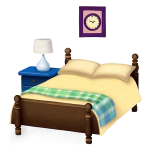 Sleepy Bed Emoji Png Est49 PNG Image