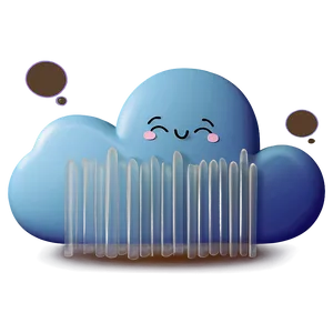 Sleepy Cloud Cartoon Png Ivd PNG Image