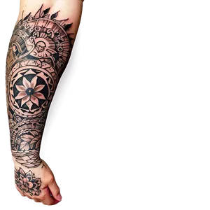 Sleeve Tattoo A PNG Image